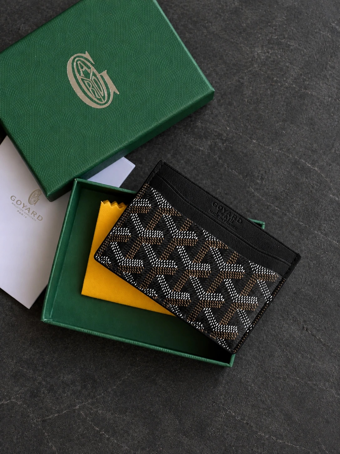 Tarjetero Goyard, foto de Santiago L.